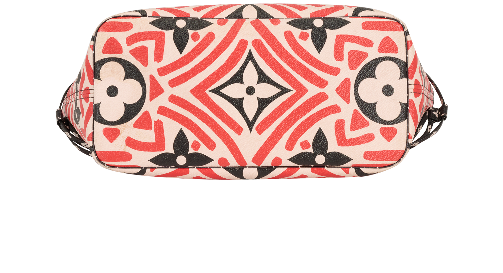 Limited Edition Neverfull MM, &pound;1,100, Handbags, Beige/Black/Red, Canvas, Top view